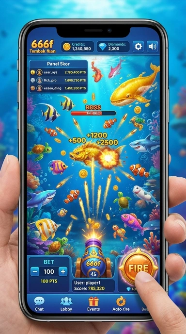Cuplikan layar menu unduhan 666f untuk perangkat Android